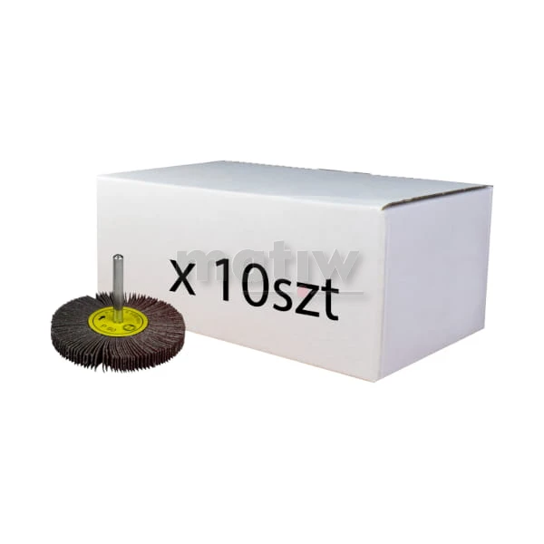 ŚCIERNICA TRZPIENIOWA 80 x 10 x 6 mm PŁÓTNO P100 10szt