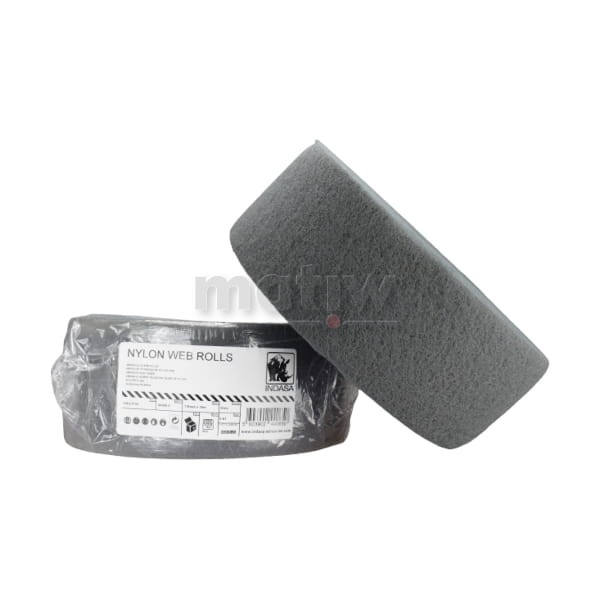 ROLKA ŚCIERNA WŁÓKNINA NYLON WEB INDASA 115 mm x 10 m ULTRA FINE