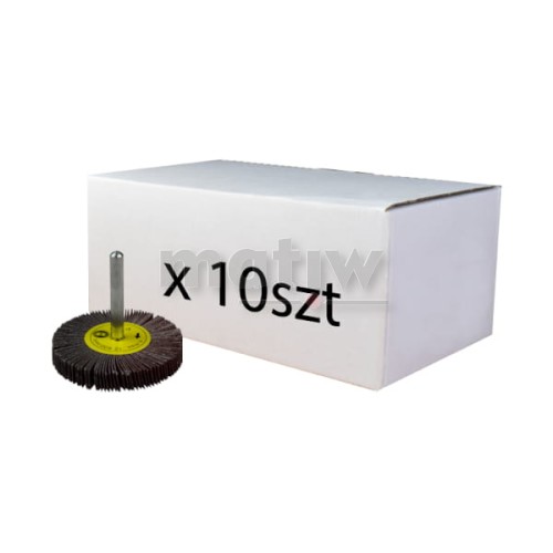 ŚCIERNICA TRZPIENIOWA 60 x 10 x 6 mm PŁÓTNO P80 10szt