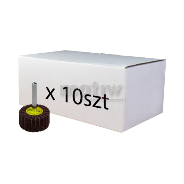 ŚCIERNICA TRZPIENIOWA 40 x 20 x 6 mm WŁÓKNINA / PŁÓTNO COARSE / 80 10szt