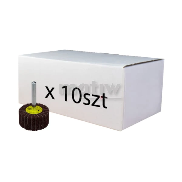 ŚCIERNICA TRZPIENIOWA 40 x 20 x 6 mm WŁÓKNINA / PŁÓTNO FINE / 180 10szt