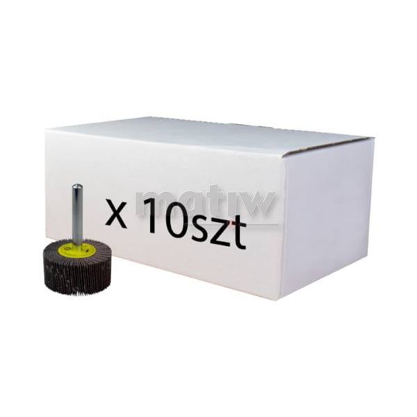 ŚCIERNICA TRZPIENIOWA 40 x 20 x 6 mm PŁÓTNO P80 10szt