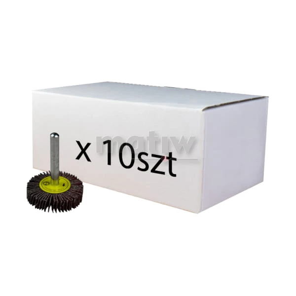 ŚCIERNICA TRZPIENIOWA 40 x 10 x 6 mm PŁÓTNO P80 10szt