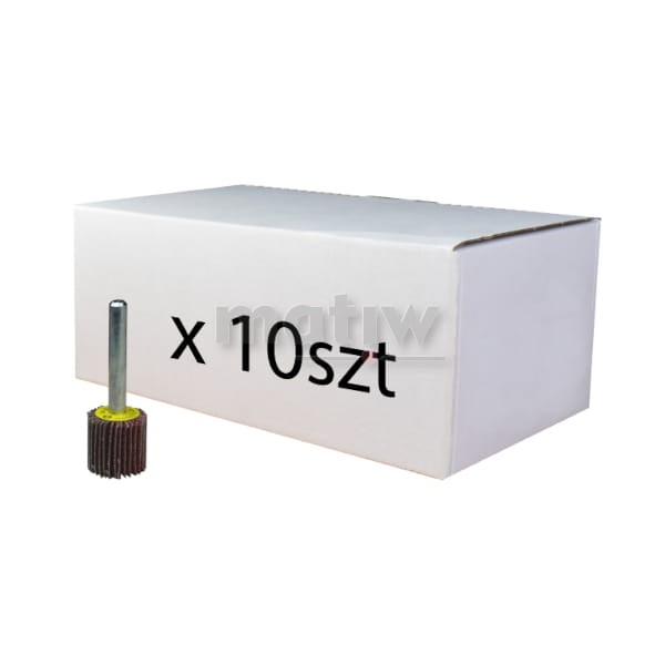 ŚCIERNICA TRZPIENIOWA 20 x 20 x 6 mm PŁÓTNO P60 10szt