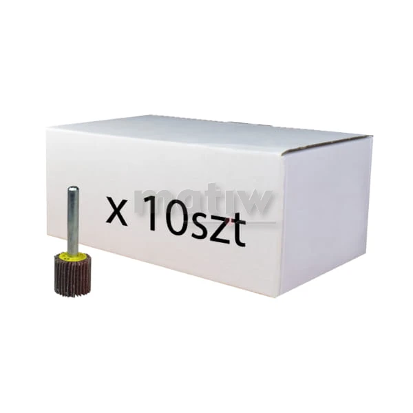 ŚCIERNICA TRZPIENIOWA 20 x 20 x 6 mm PŁÓTNO P120 10szt