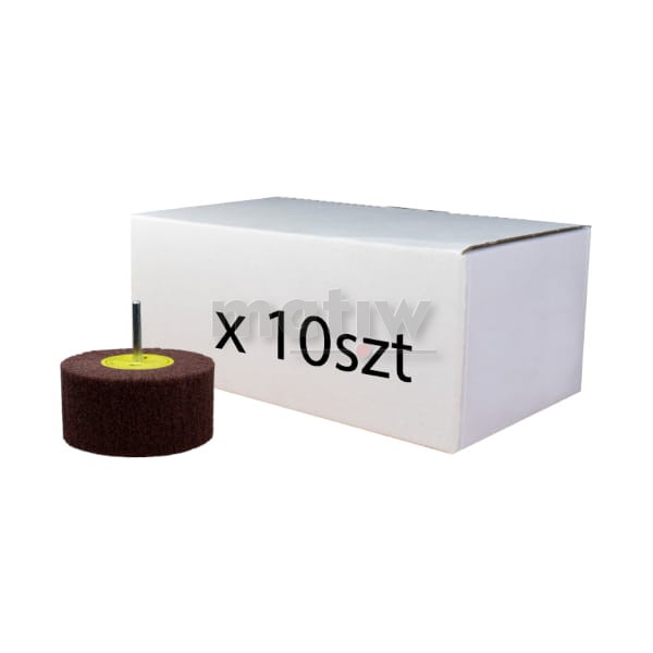 ŚCIERNICA TRZPIENIOWA 100 x 50 x 6 mm WŁÓKNINA COARSE 10szt