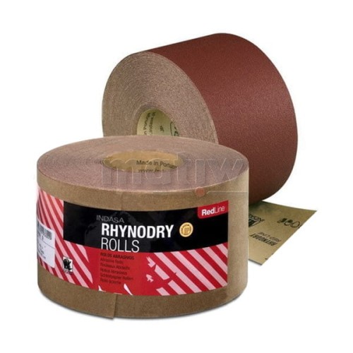 ROLKA ŚCIERNA PAPIER RHYNODRY INDASA RED LINE 115 mm x 50 m P600