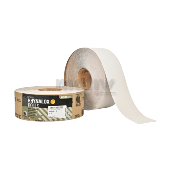 ROLKA ŚCIERNA PAPIER RHYNALOX INDASA PLUS LINE 115 mm x 50 m P150