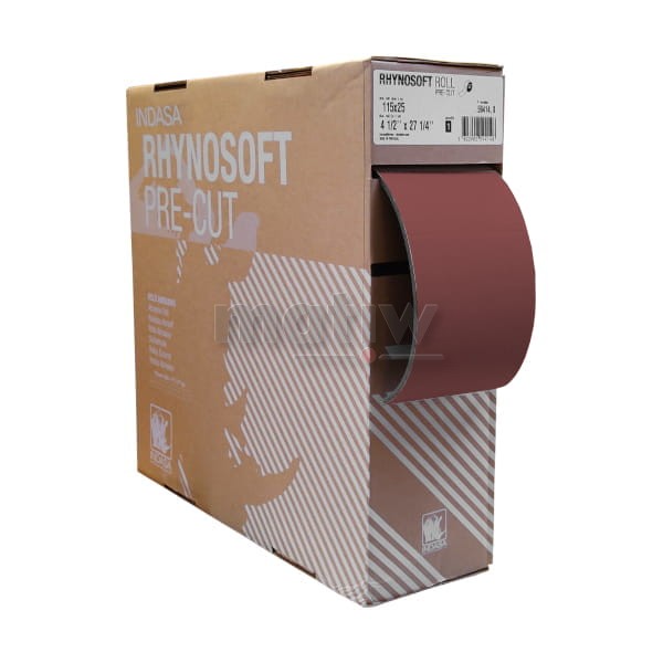ROLKA ŚCIERNA GĄBKA INDASA RHYNOSOFT PRE-CUT 115 mm x 25 m P1500