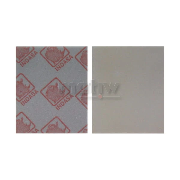 GĄBKA ŚCIERNA JEDNOSTRONNA INDASA SPONGE NA SUCHO I MOKRO 115 x 140 x 5 mm SUPER FINE 20szt