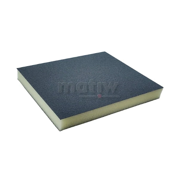 GĄBKA ŚCIERNA DWUSTRONNA INDASA SPONGE NA SUCHO 122 x 98 x 12 mm P120 10szt