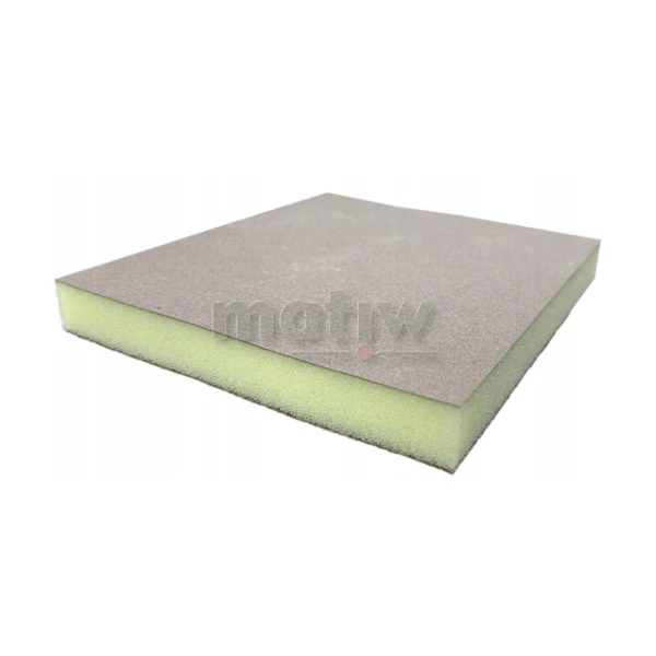 GĄBKA ŚCIERNA DWUSTRONNA INDASA AUTO BEŻOWA 98 x 120 x 13 mm MICRO F 1szt
