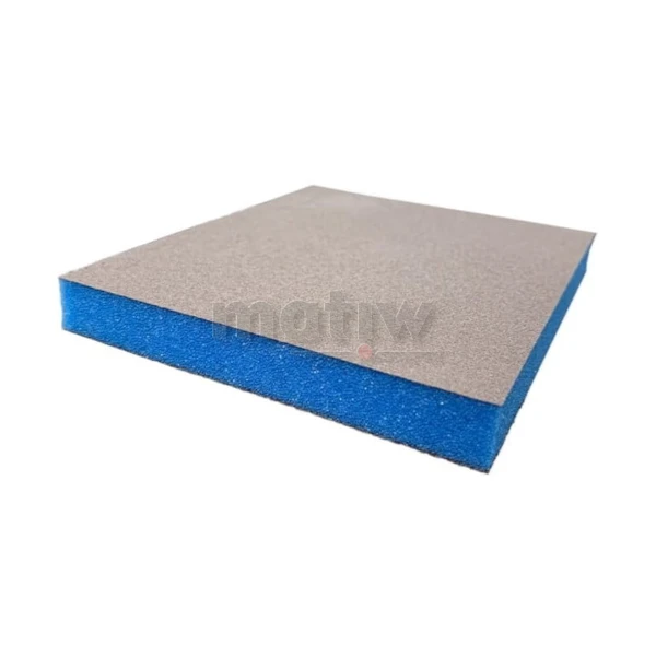 GĄBKA ŚCIERNA DWUSTRONNA INDASA AUTO NIEBIESKA 98 x 120 x 13 mm ULTRA F 1szt