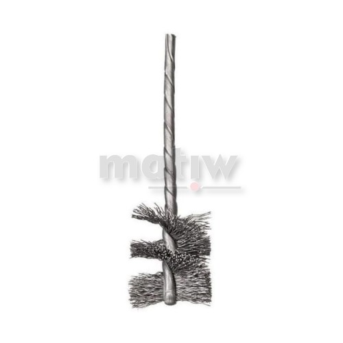 SZCZOTKA WEWNĘTRZNA DO OTWORÓW HELITUF Z DRUTU STALOWEGO 0,13mm 13 x 25 x 89 mm  OSBORN