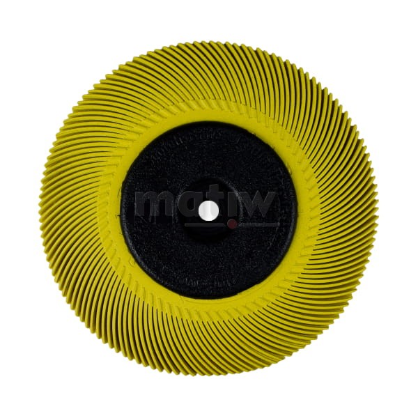 SZCZOTKA 3M BB-ZB 152 mm  P80 ŻÓŁTA TYP C 1 szt