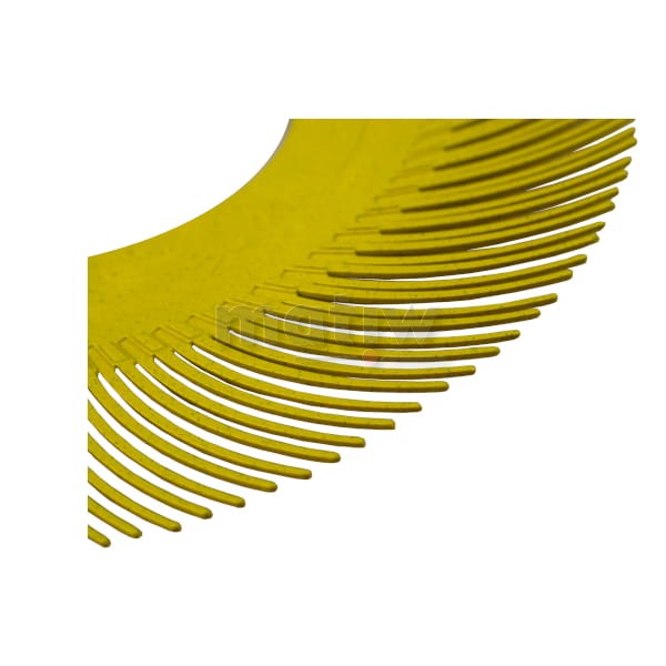 SZCZOTKA 3M BB-ZB 152 mm  P80 ŻÓŁTA TYP C 1 szt