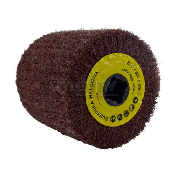 ŚCIERNICA WALCOWA SATYNIARKA 100 x 100 x 19 mm COARSE