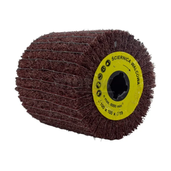 ŚCIERNICA WALCOWA SATYNIARKA 100 x 100 x 19 mm FINE/180