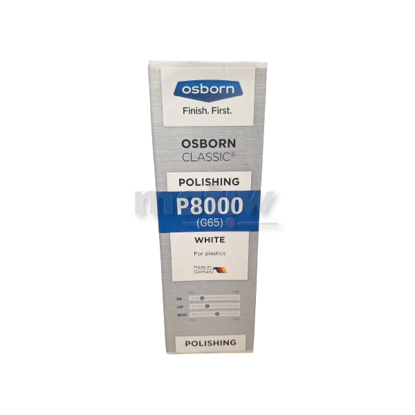 PASTA POLERSKA OSBORN DO PLASTIKU I LAKIERU BIAŁA 1kg