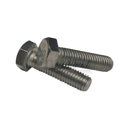 ŚRUBA NIERDZEWNA A2 SZEŚCIOKĄTNA DIN 933  M8 x 80 100szt