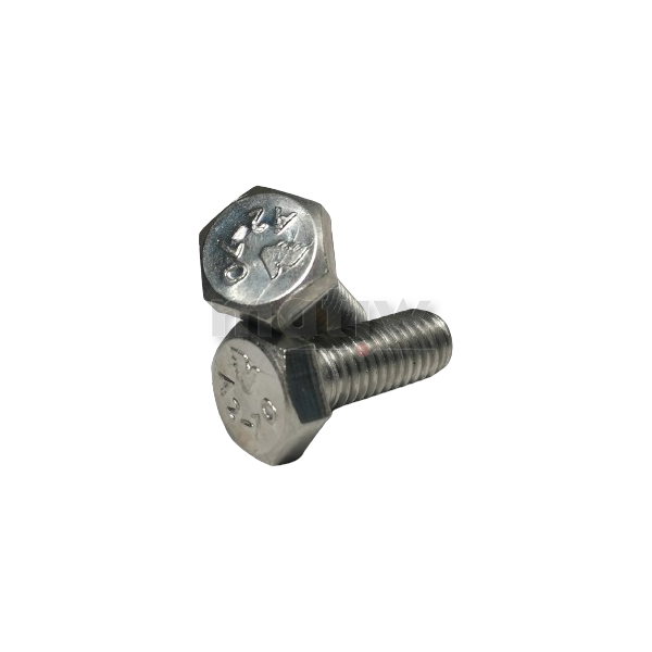ŚRUBA NIERDZEWNA A2 SZEŚCIOKĄTNA DIN 933  M6 x 22 100szt