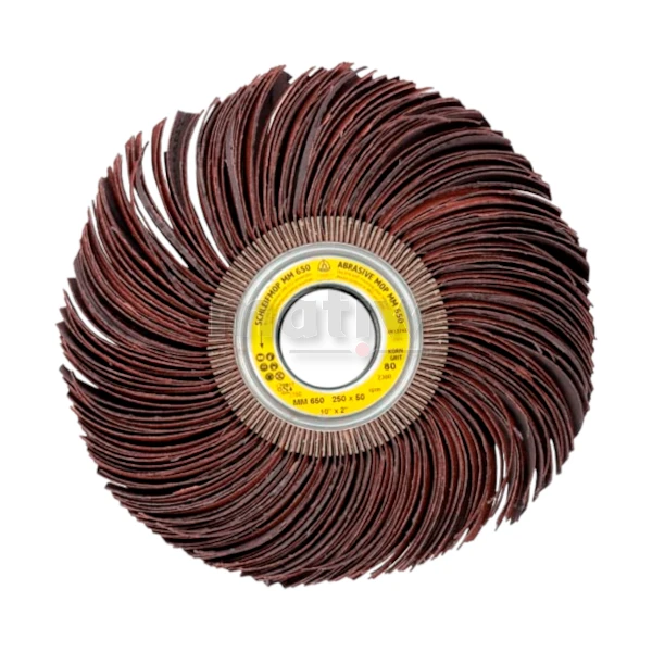 ŚCIERNICA LISTKOWA NASADZANA KLINGSPOR MM 650 250 mm x 100 mm x 43,1 mm P180