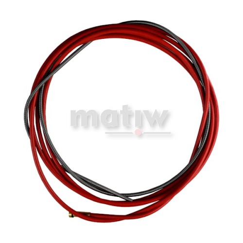 PROWADNIK DRUTU CZERWONY MIG MAG 1,0-1,2 mm 4,4 m