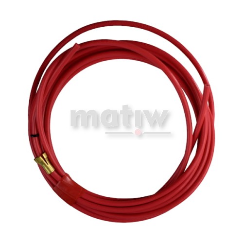 PROWADNIK DRUTU TEFLON CZERWONY MIG 2,0/4,0 3 m