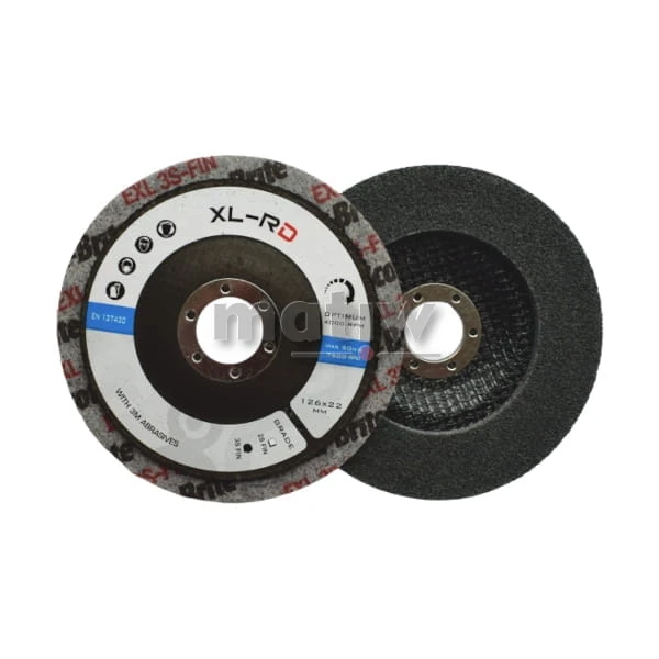 DYSK XL-RD WŁÓKNINA SPRASOWANA 126 mm x 6 mm x 22 mm 3S FINE 1szt