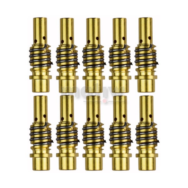 ŁĄCZNIK PRĄDOWY MIG MAG MB15 ZE SPRĘŻYNĄ LEWY 10szt