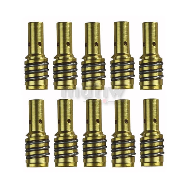 ŁĄCZNIK PRĄDOWY MIG MAG MB14 ZE SPRĘŻYNĄ LEWY 10szt