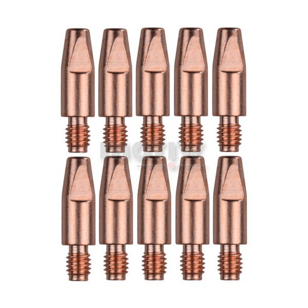 KOŃCÓWKA PRĄDOWA MIG MAG M6 x 28 mm 0,8mm 10szt