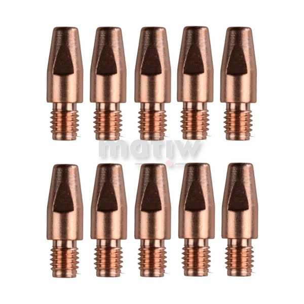 KOŃCÓWKA PRĄDOWA MIG MAG M8 x 30 mm 1,4mm 10szt