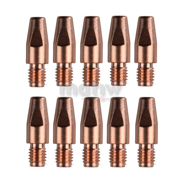 KOŃCÓWKA PRĄDOWA MIG MAG M8 x 30 mm 1,2mm 10szt