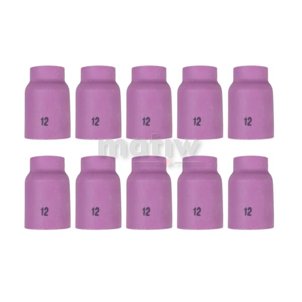 DYSZA CERAMICZNA GAZOWA TIG 17 26 DUŻA SOCZEWKA NR 12, 53N87 10 szt