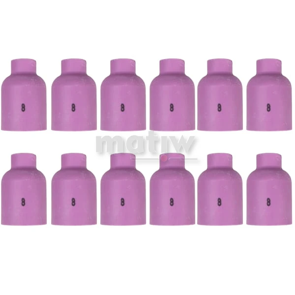 DYSZA CERAMICZNA GAZOWA TIG 17 26 DUŻA SOCZEWKA NR 8, 57N74 10 szt