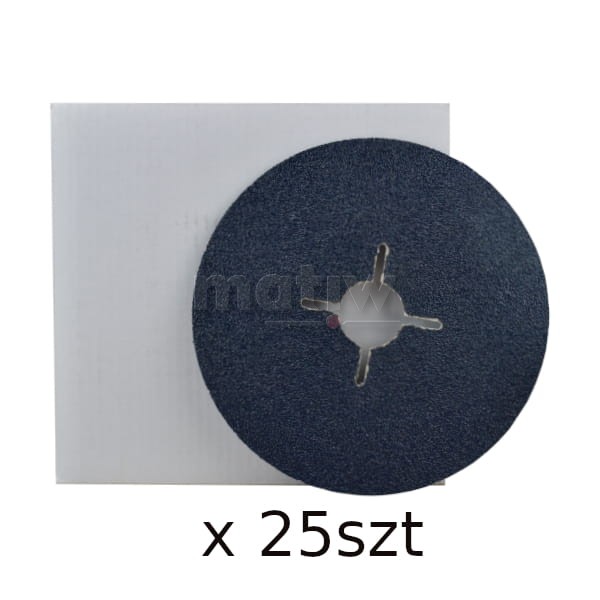 DYSK FIBROWY FIBRA ELEKTROKORUND CYRKONOWY ANDRE PRO LINE 125x22 P 40 25szt