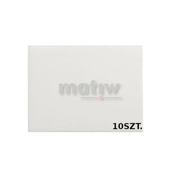 SZYBKA OCHRONNA PRZYŁBICY POLIWĘGLAN 90 x 95 mm 10szt