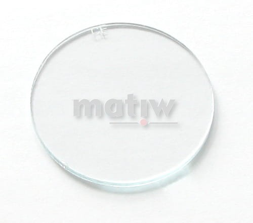 SZKŁO SPAWALNICZE BEZBARWNE OKRĄGŁE 50 mm 10szt