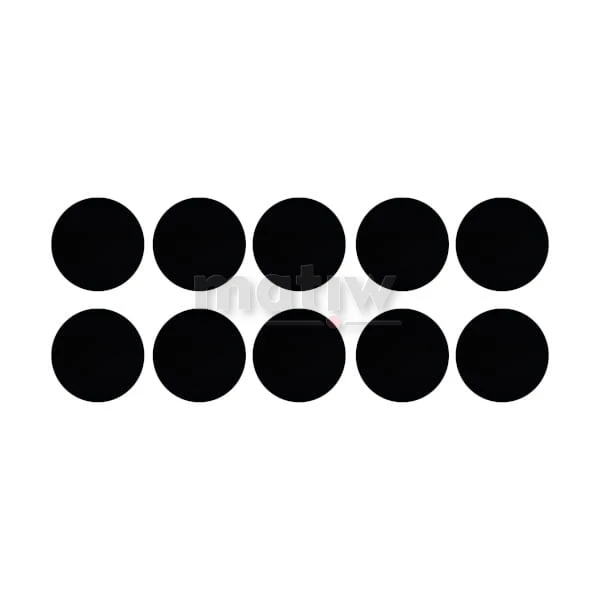 SZKŁO SPAWALNICZE CIEMNE OKRĄGŁE FILTR DIN 10 10szt