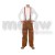 SKÓRZANE SPODNIE SPAWALNICZE LAVA BROWN WELDAS 3XL
