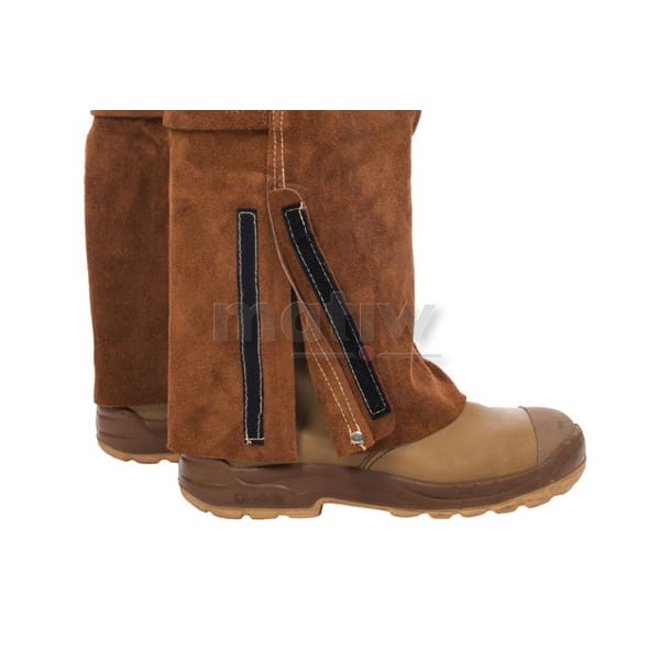 SKÓRZANE OGRODNICZKI SPAWALNICZE LAVA BROWN WELDAS r. XL