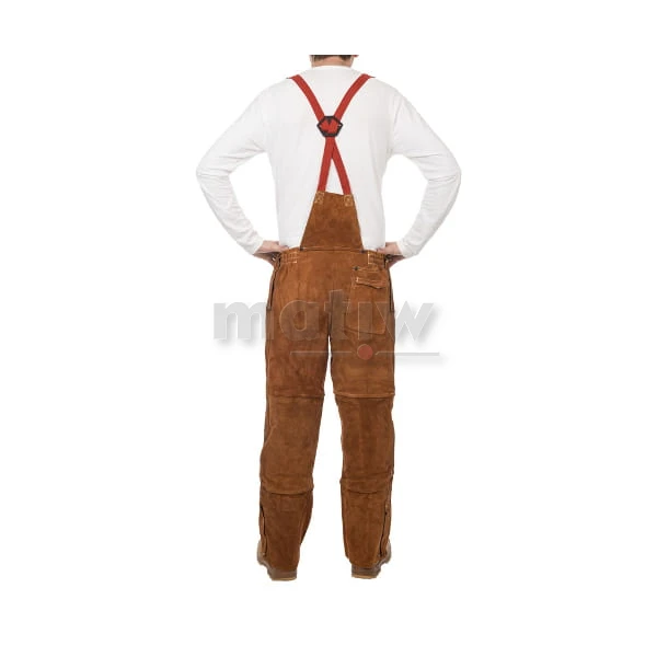 SKÓRZANE OGRODNICZKI SPAWALNICZE LAVA BROWN WELDAS r. XXL