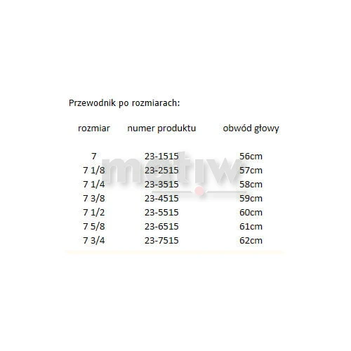 CZAPKA SPAWALNICZA TRUDNOPALNA WELDAS r. 7 1/2 , obw. 60 cm