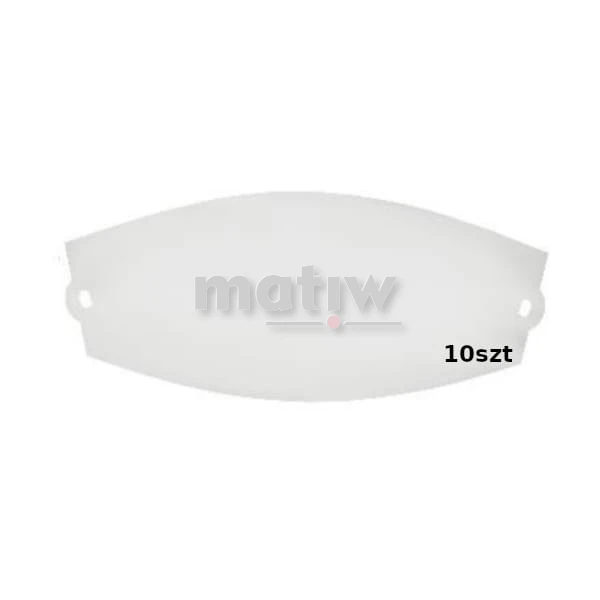 SZYBKA OCHRONNA PRZYŁBICY V5 ZEWNĘTRZNA 10szt