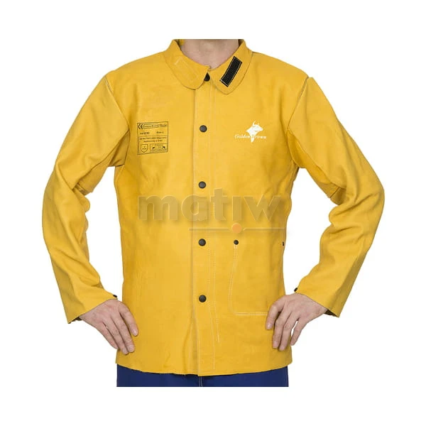 KURTKA SPAWALNICZA GOLDEN BROWN WELDAS r. XXL