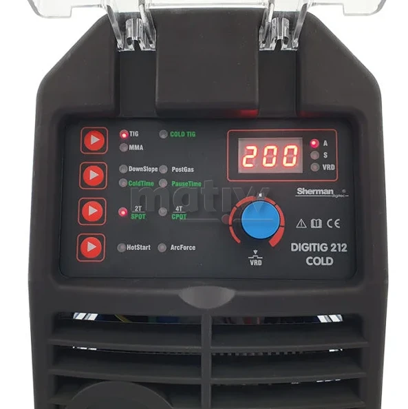 SPAWARKA TIG SHERMAN DIGITIG 212 COLD MMA HF DC