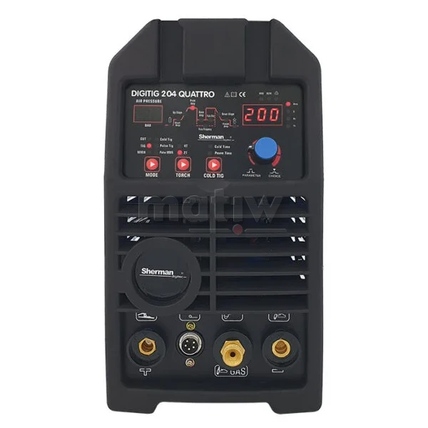 SPAWARKA TIG PLAZMA SHERMAN DIGITIG 204 QUATRO Z WÓZKIEM