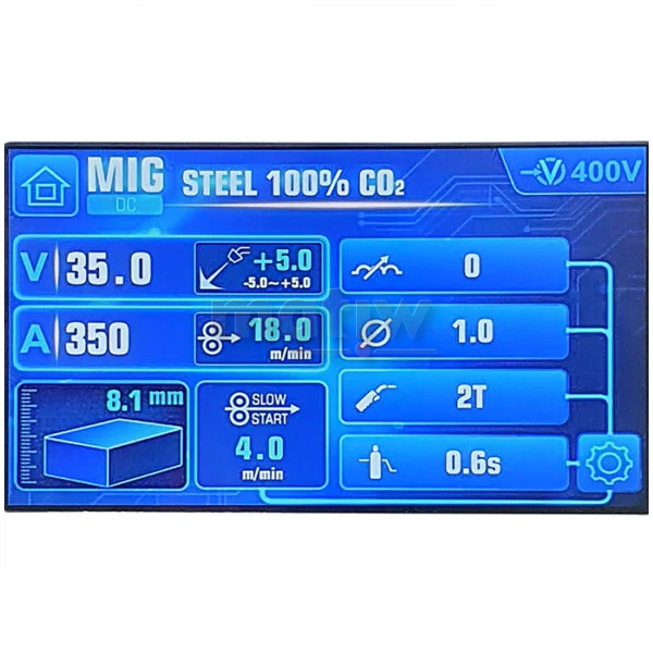 SPAWARKA MIGOMAT SHERMAN MIG DIGIMIG 351 COMBO LCD SYNERGIA TIG MMA