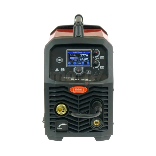 SPAWARKA MIGOMAT IDEAL TECNO MIG 200 PULSE LCD SYNERGIA TIG MMA